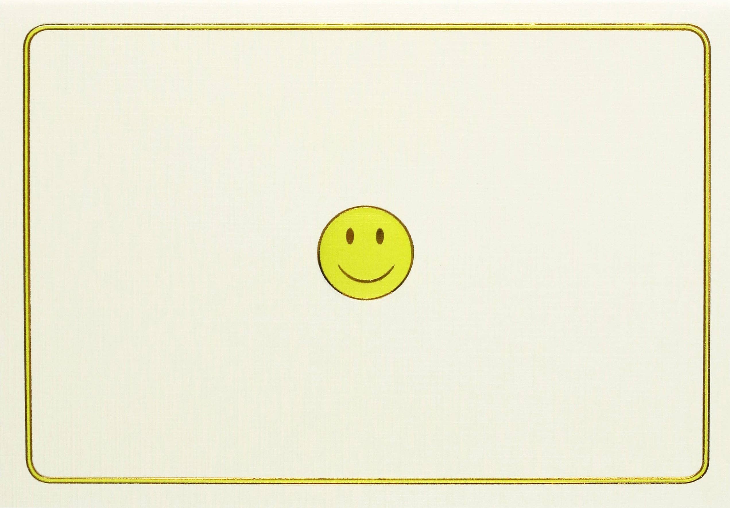 Smiley Face Note Cards