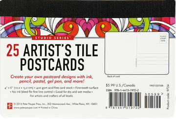 Studio Series Artist's Tiles Postcards