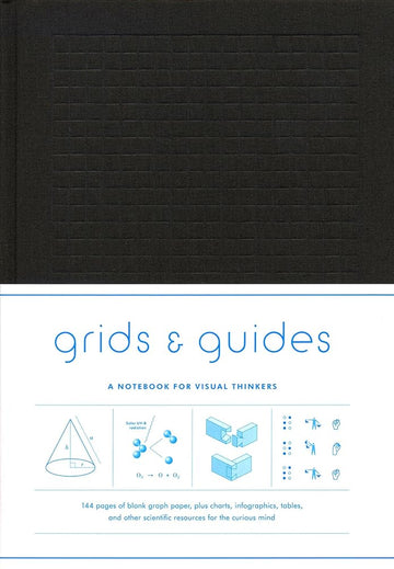 Grids & Guides (Black): A Notebook for Visual Thinkers