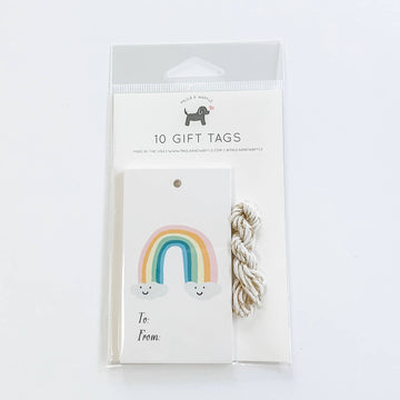 Rainbow Gift Tag